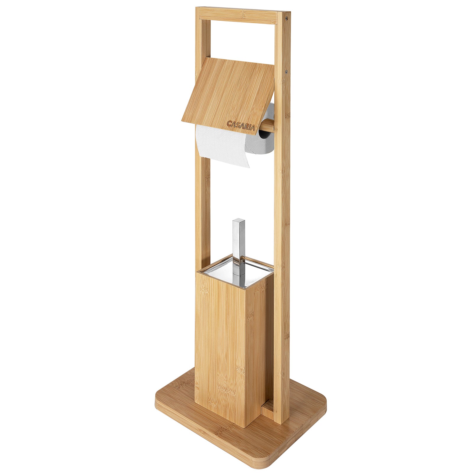 Bambus toiletrulleholder, 83x25x20 cm