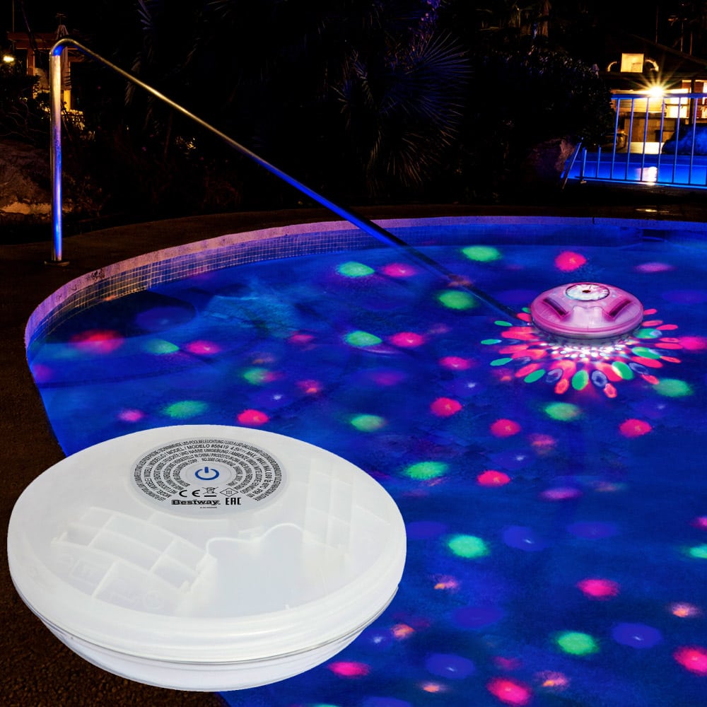 Billede af LED poolbelysning flydende