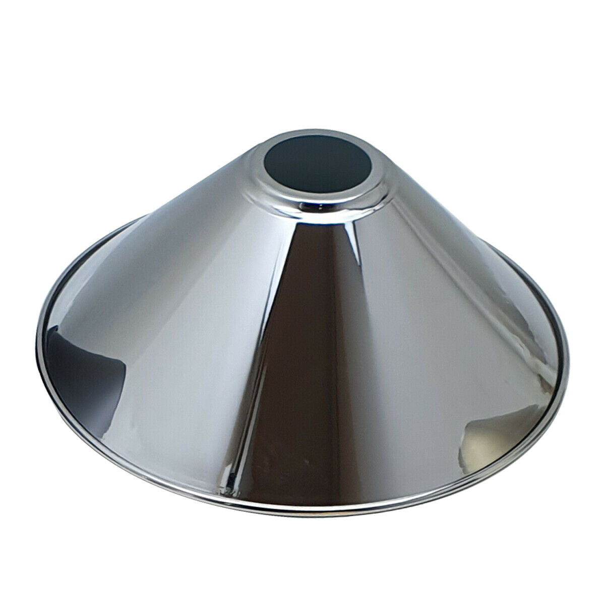 Billede af Metalskærm til loftslampe hængende lampe E27 hulstørrelse fatning ¸ 40mm farve