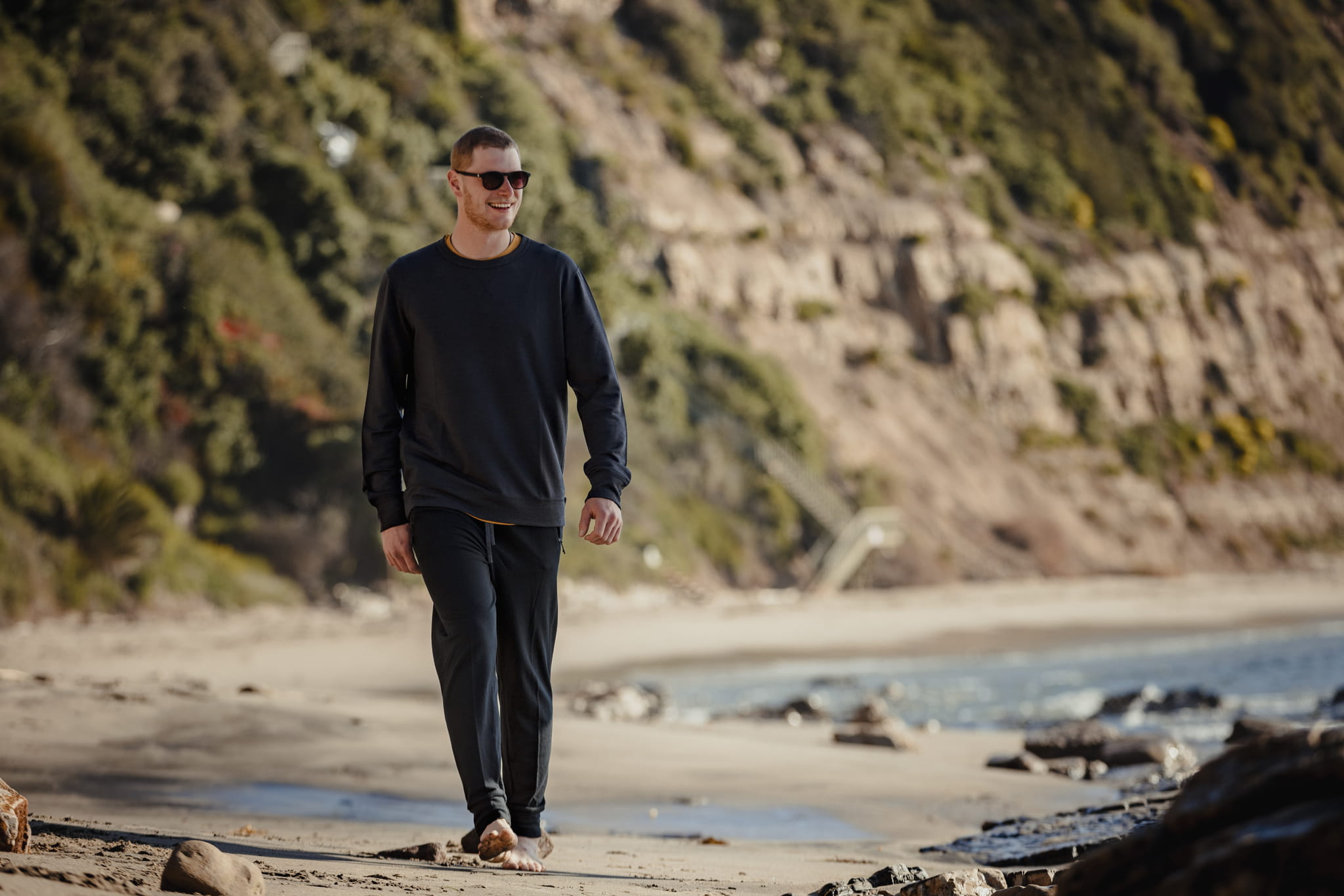 Hyde Joggers make great clothing for traveling and long walks on the beach