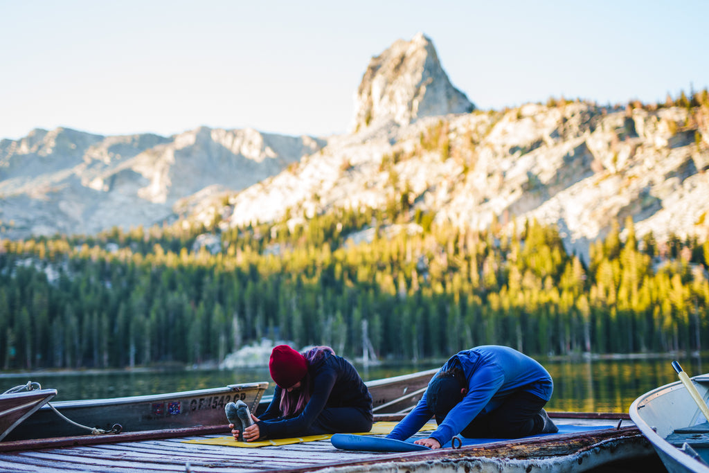 yoga outside