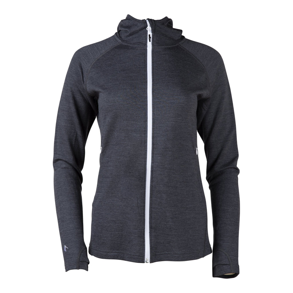 Women's Hyde Merino Wool Hoodie Full Zip - Ridge Merino