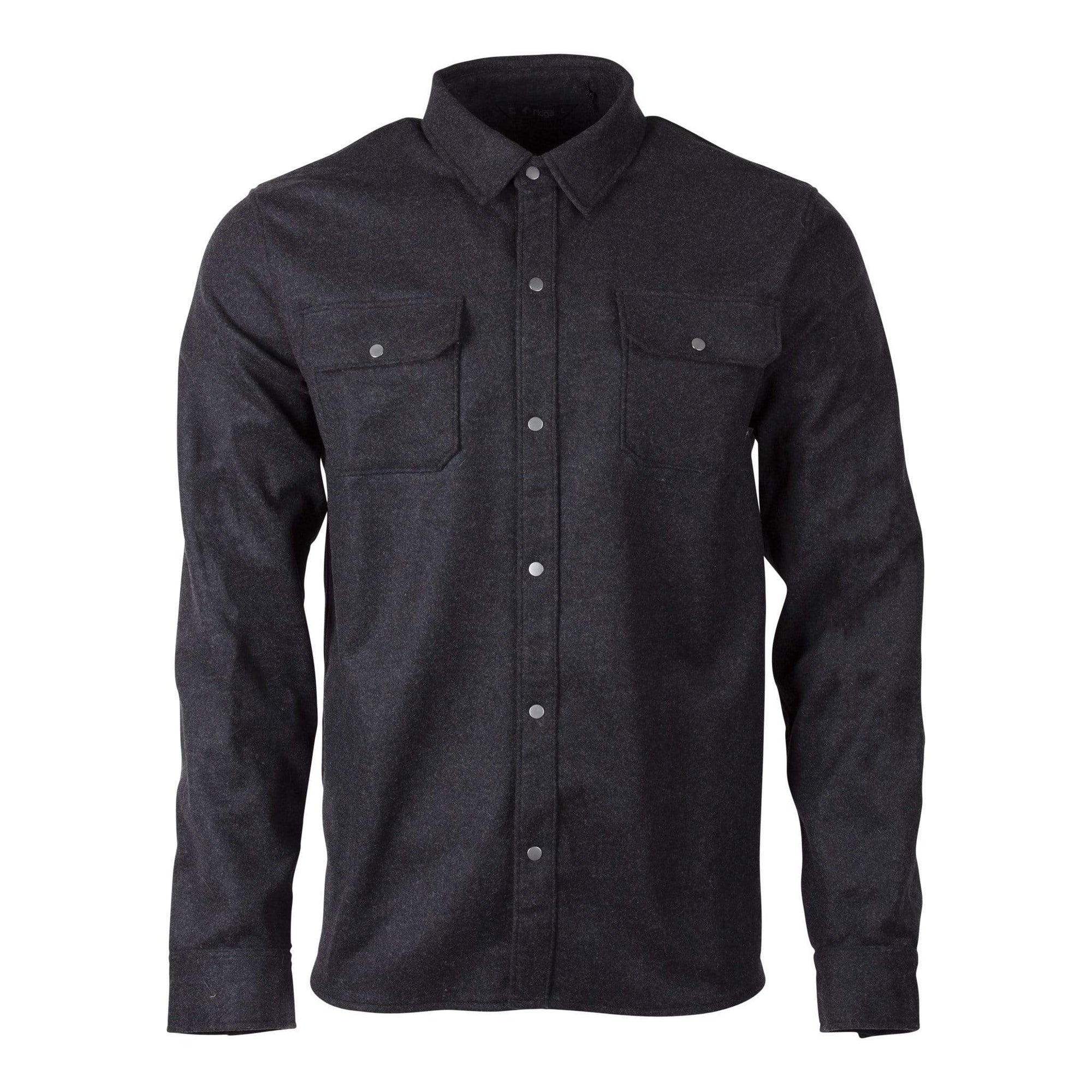 Men's Wool Flannel Shirt Jacket | Ridge Merino