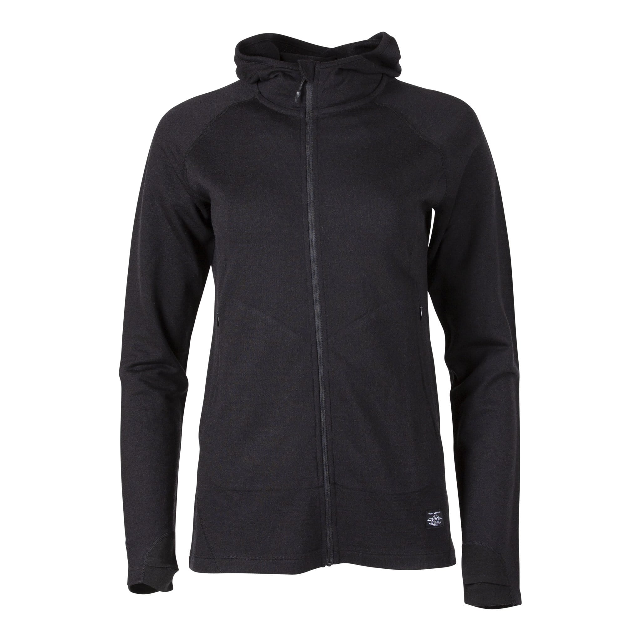 women's wool zip hoodie