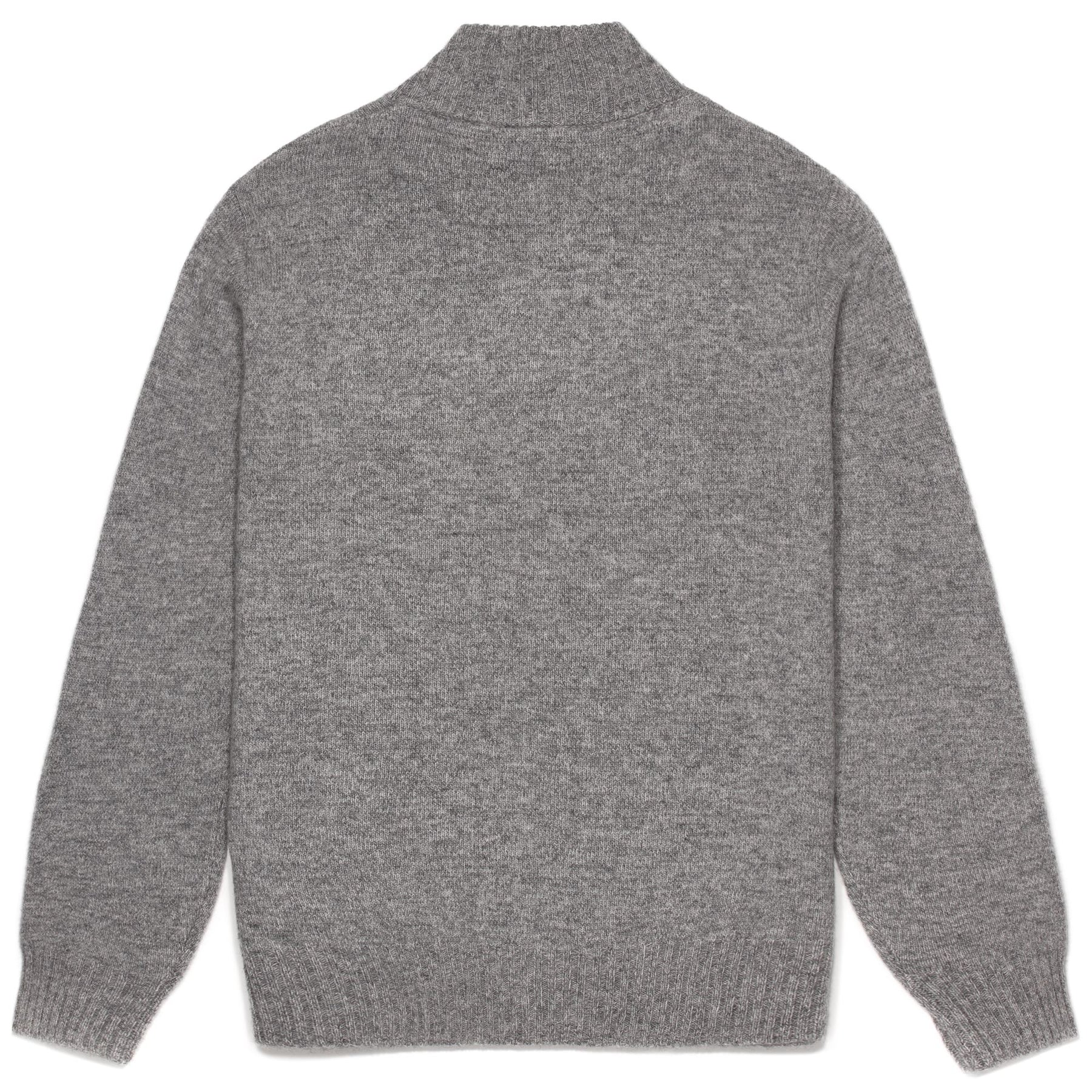 Knitwear Man FEDER Polo GREY LT-GREY SILVER MOULINÈ