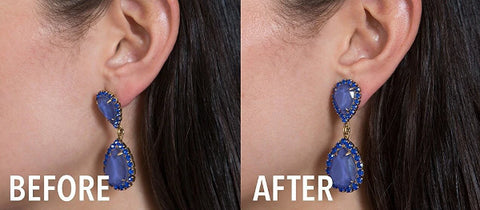 Love Lifters | Earring Backs for Droopy Ears | Earring Lifters | Ear Support | 3-Pairs of Pierced Ear Lobe Back Lift | Sterling Silver, 18K Gold