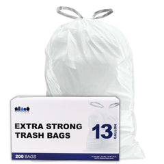 Drawstring 8 Gallon Trash Bags - Medium Trash Bags 8 Gallon Garbage Bags,  Indivi