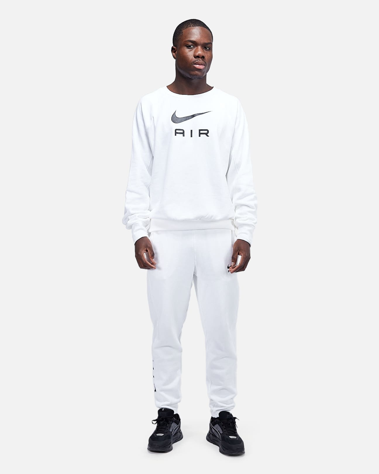 Survêtement Nike Air - Blanc/Noir – FootKorner