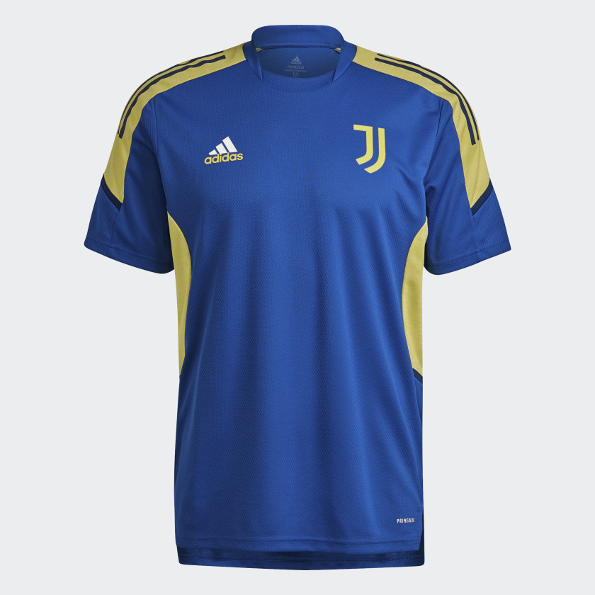 Maillot d'entraînement Juventus 2021/2022 - Bleu/Jaune