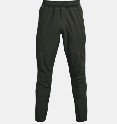 Under Armor Stretch Woven Cold Weather Pants - Green - 1379683-390