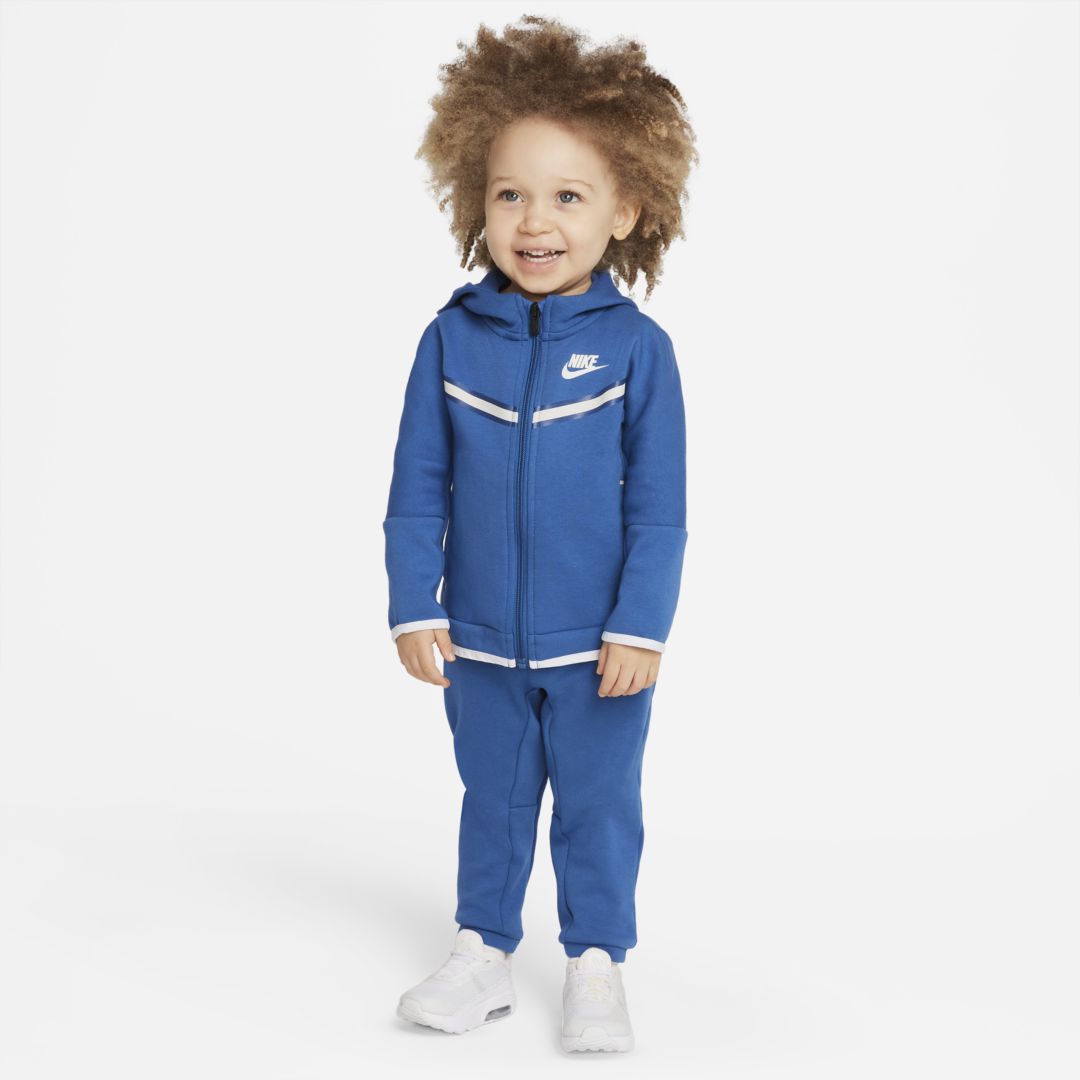 Nike Baby Tech Fleece Tracksuit - Blue/White – FootKorner