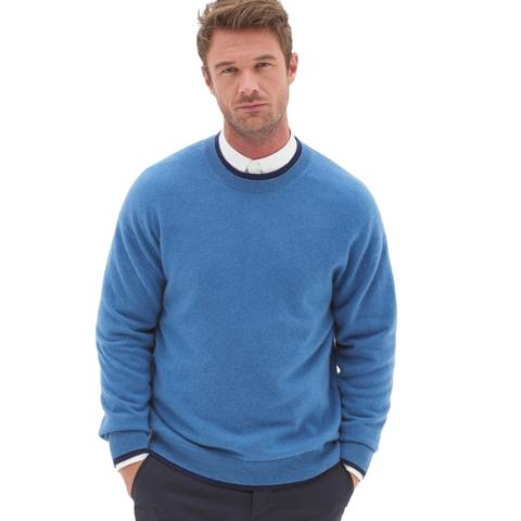 Mens Cashmere Crew Neck Sweater