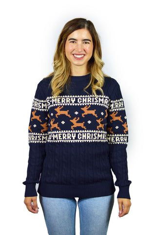 size guide ugly christmas jumpers women S