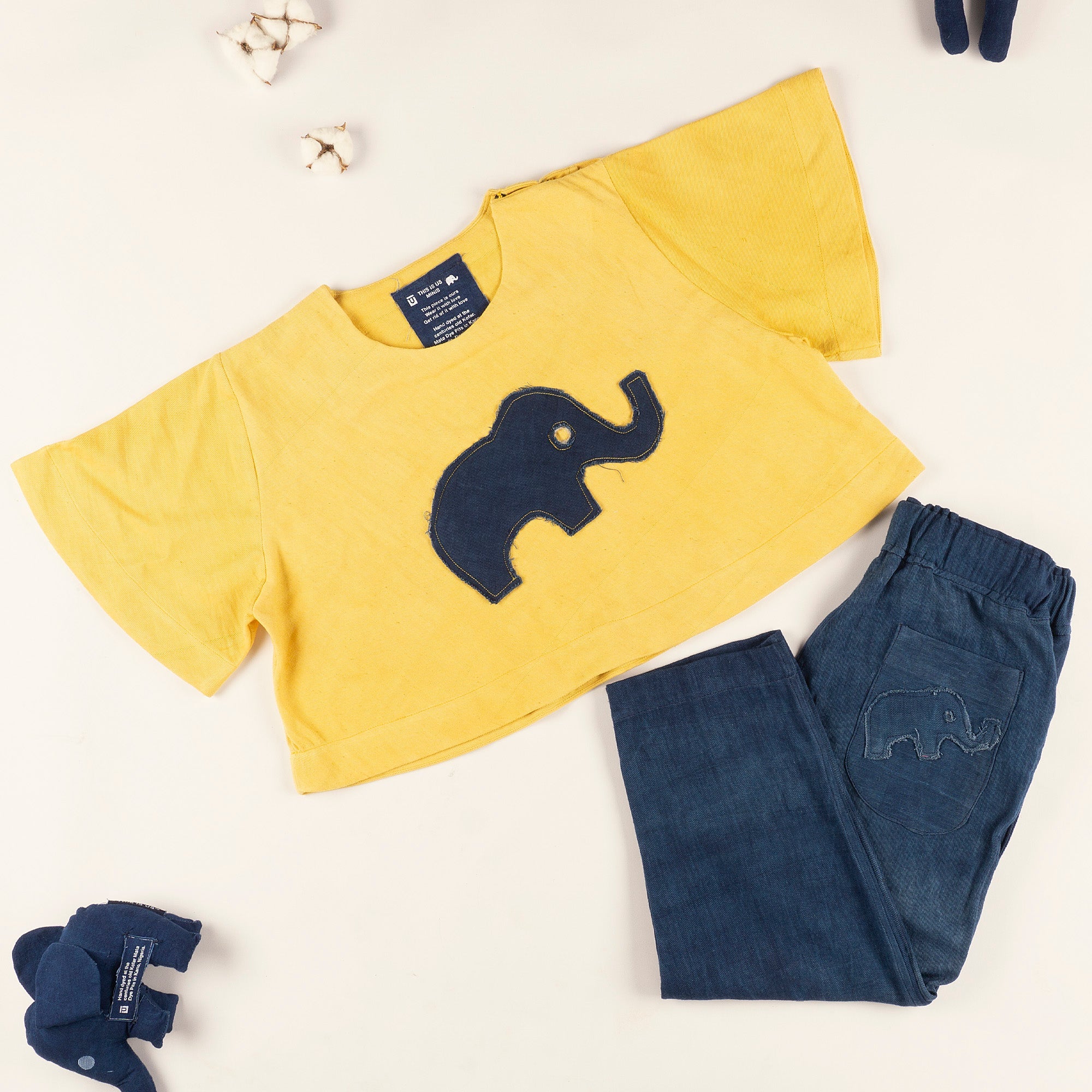 Elephant Patch Trouser set – This Is Us World