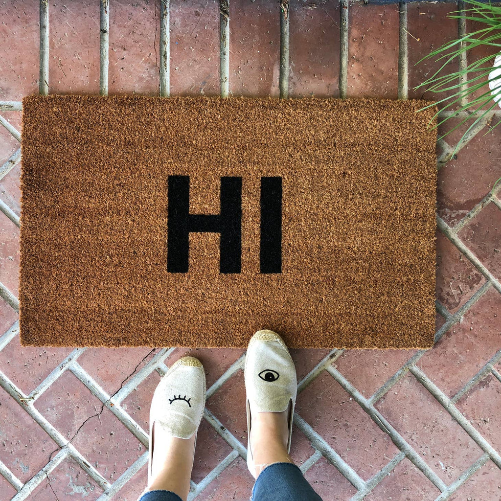 Hi, How Are You Door Mat