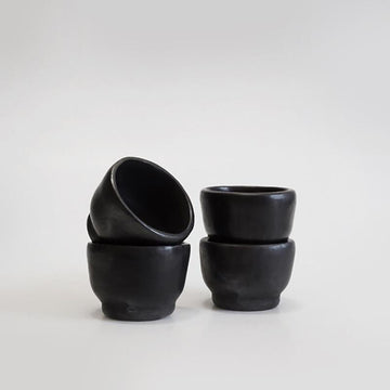 Black Clay, La Chamba Espresso Cup