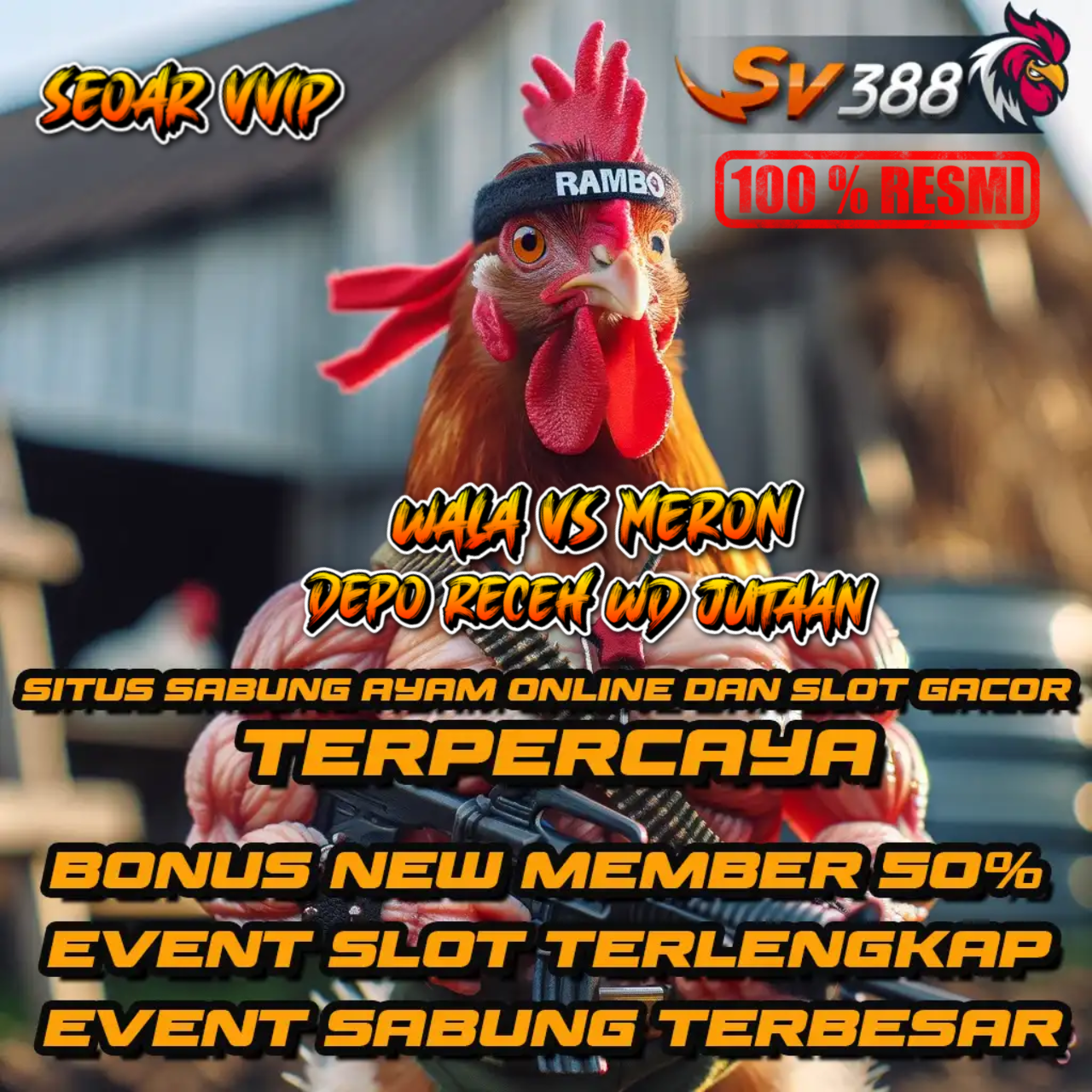 UNIKBET 🐓 SV388 LIVE ARENA SABUNG AYAM NEGARA PHILIPINA