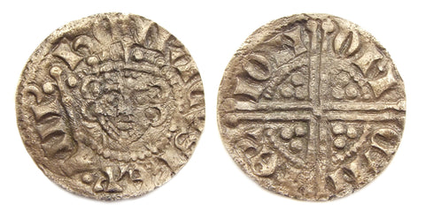 Example of the new Long cross penny with bust of Henry III