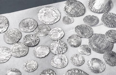 Hand Hammered English Coins Cannon Beach Treasure Company