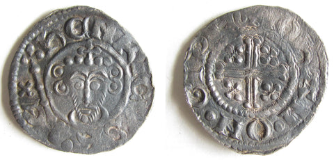Silver penny of King John, 1205-1207.