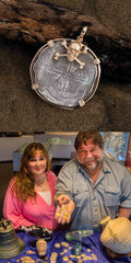 Shipwreck and Buried Treasure Coin Pendants from Cannon Beach Treasure Company