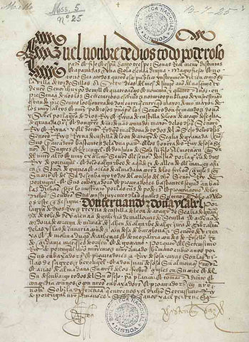 The Treaty of Tordesillas