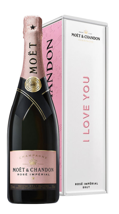 Champagne Rosé Brut 'Imperial I Love You' Moët & Chandon (Confezione)