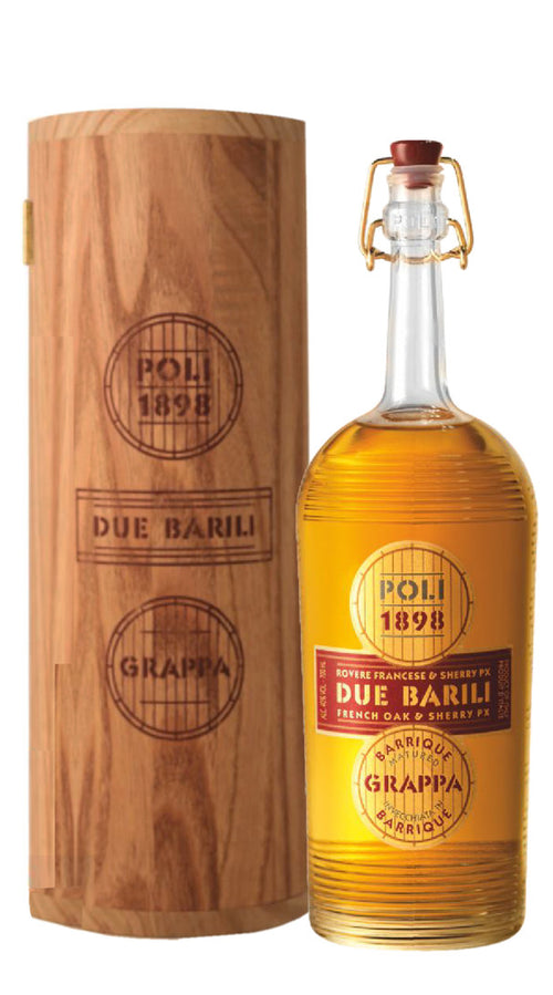 Grappa 'Due Barili' Jacopo Poli (Packaging)