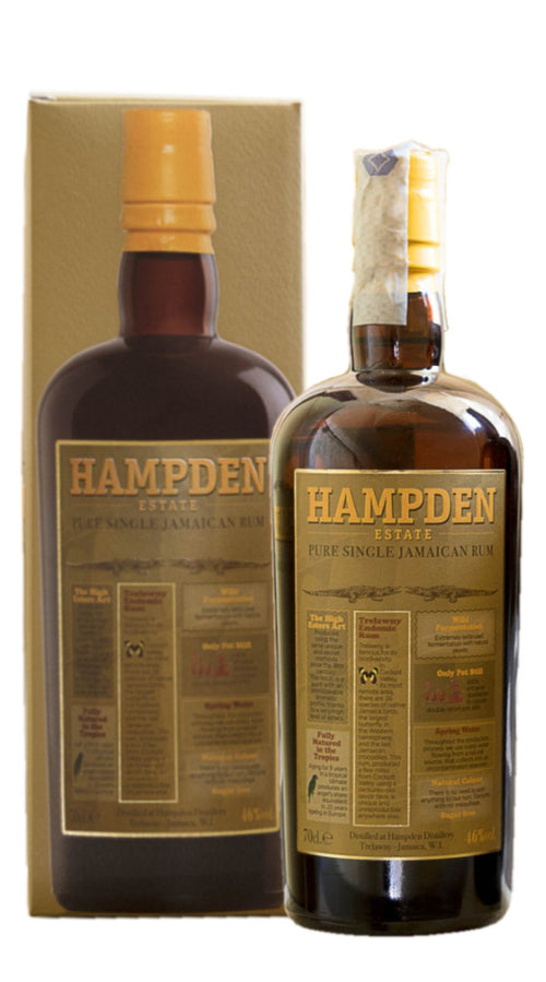 Rum 'Pure Single Jamaican' Hampden Estate 8 Anni