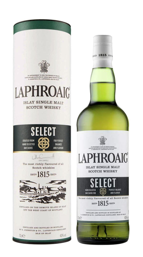 Whisky Single Malt 'Select' Laphroaig (Packaging)