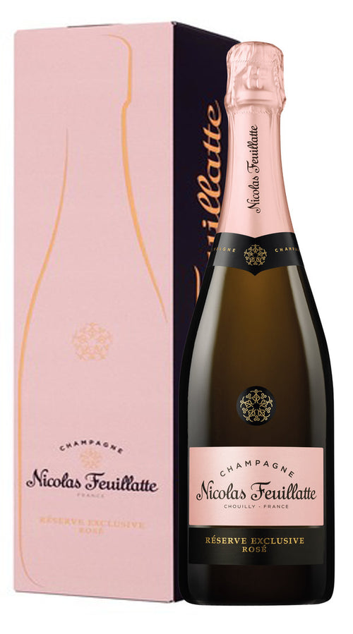 Champagne Rosé Brut Reserve Exclusive Nicolas Feuillatte