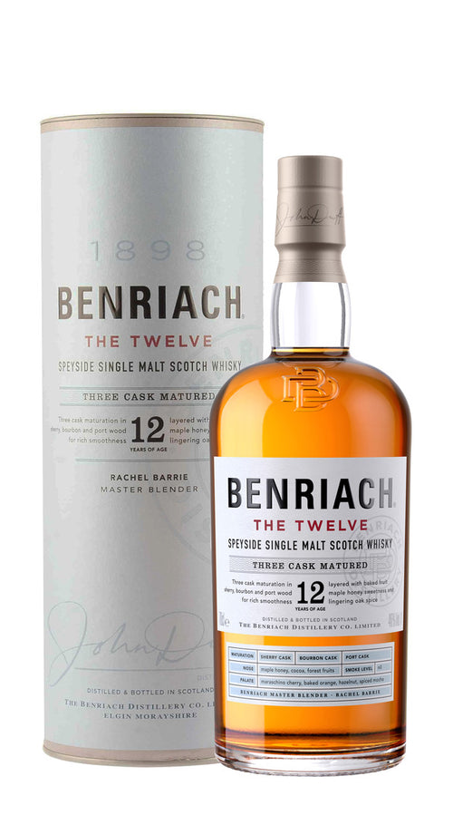 Whisky Single Malt 'The Twelve' Benriach 12 Anni