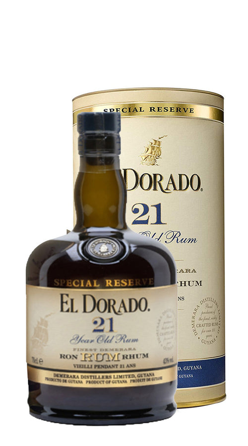 Rum Special Reserve El Dorado Demerara 21 Anni