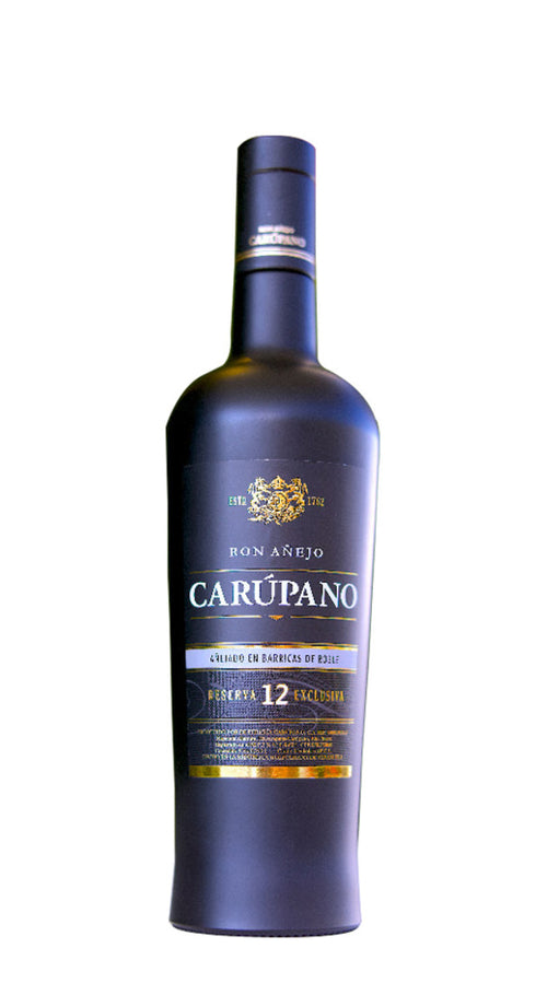 Rum Anejo 'Reserva 12 Exclusiva' Carupano