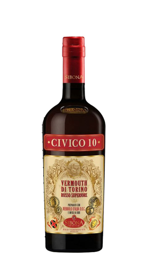 Vermouth di Torino Rosso Superiore 'Civico10' Sibona