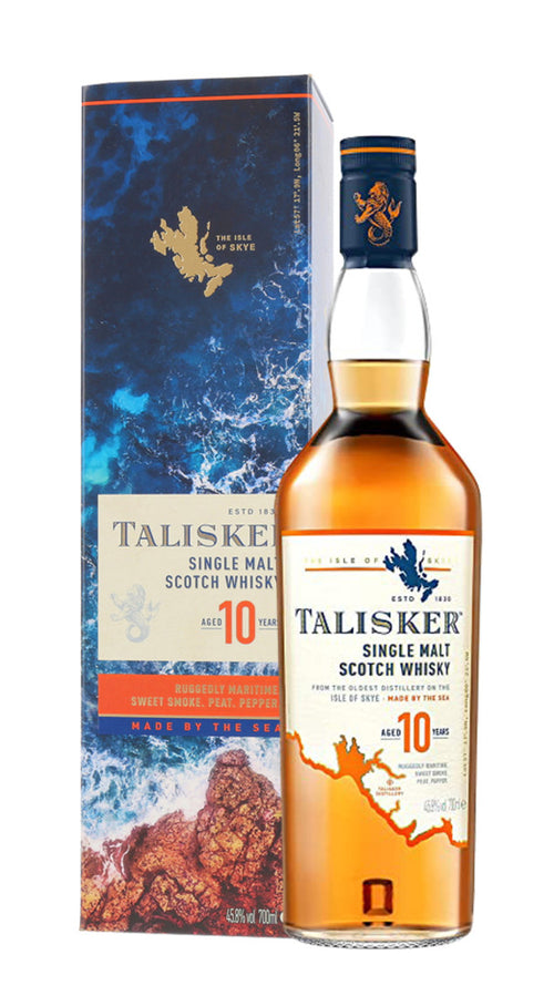 Whisky Single Malt Talisker 10 Anni