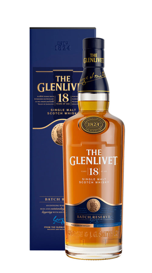 Whisky Single Malt Glenlivet 18 Anni