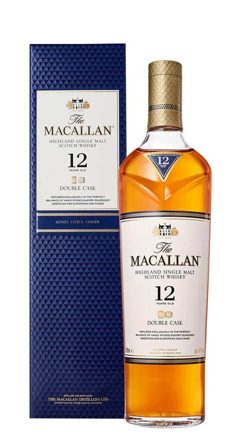 Whisky Single Malt Double Cask Macallan 12 Anni (Confezione)