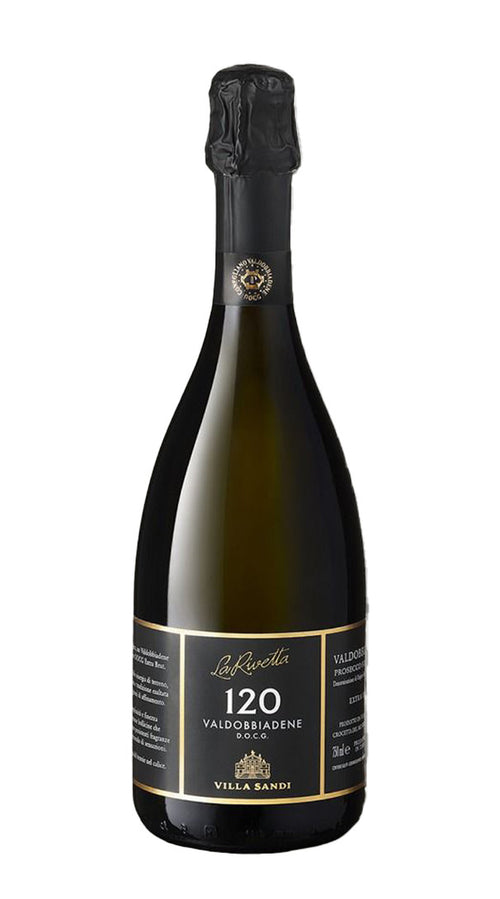 Prosecco di Valdobbiadene Superiore Extra Brut 'La Rivetta 120' Villa Sandi