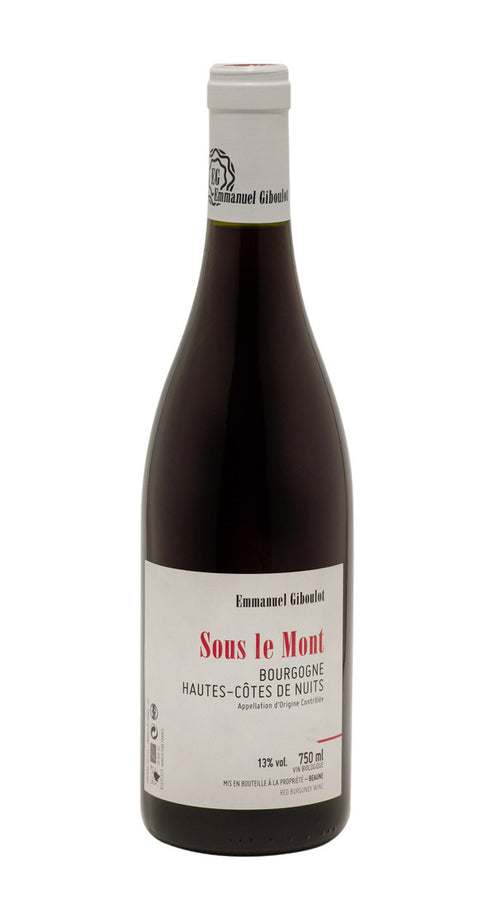 Hautes Cotes de Nuits 'Sous le Mont' Giboulot 2020