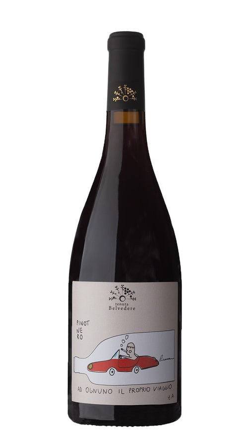 Pinot Nero 'Ad ognuno il proprio viaggio' Tenuta Belvedere 2015