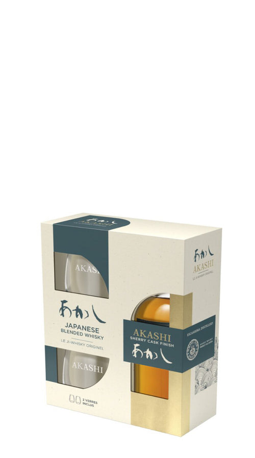 Whisky Blended Sherry Cask 'Akashi' Glass Pack White Oak Distillery - 50cl
