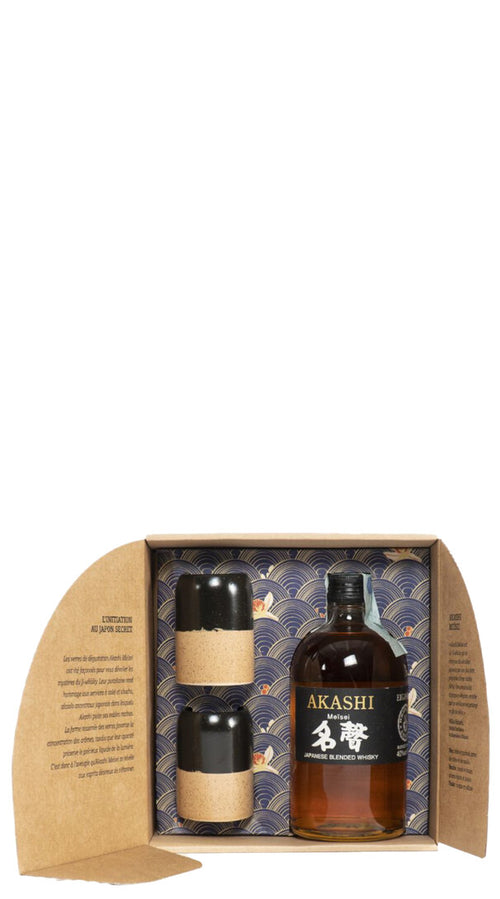 Whisky Meisei 'Akashi' Glass Pack White Oak Distillery - 50cl