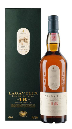Whisky Single Malt Lagavulin 16 Anni (Packaging)