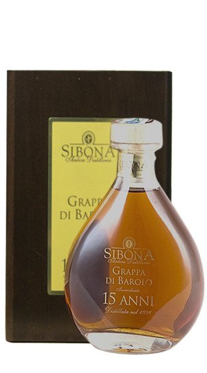 Grappa di Barolo Sibona 15 Anni - 50cl