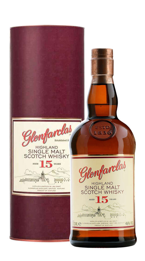 Whisky Single Malt Glenfarclas 15 Anni