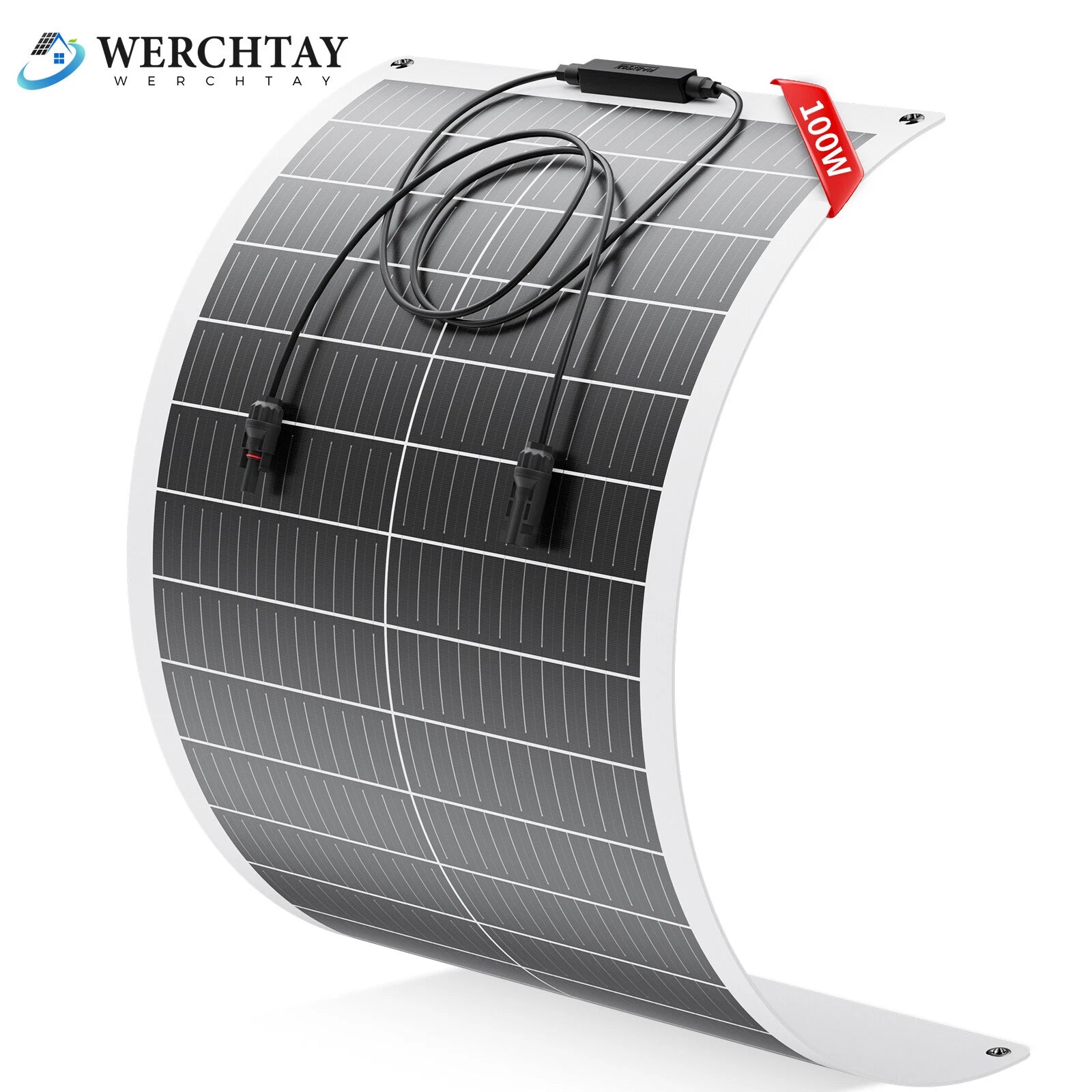 100 Watt Flexible Solar Panel（Buy One Get One Free）