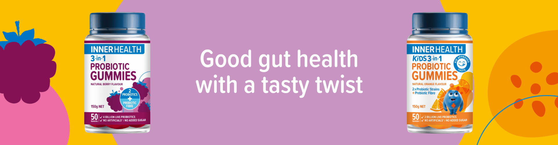 Good gut health with a tasty twist