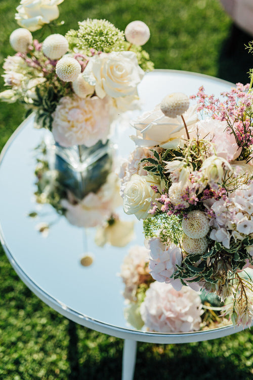 Moss-Covered Flower Purse - Glow Floral Event Design