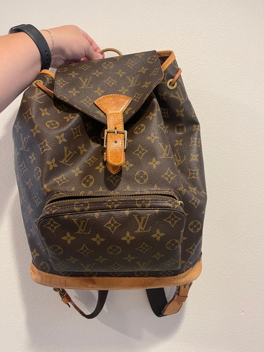 Preloved Louis Vuitton Palm Springs Monogram Mini Backpack AR5126 0118 –  KimmieBBags LLC